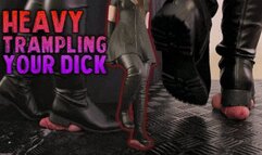 Heavy Trampling Your Dick in Thigh High Leather Boots - (Edited Version) - TamyStarly - Trample, Crushing, Crush, Bootjob, Ballbusting, CBT, Shoejob, Riding, Stomp