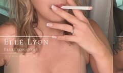 Elle Lyon Smoking Compilation - VIII