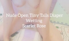 Nude Open Tiny Tails Diaper Wetting