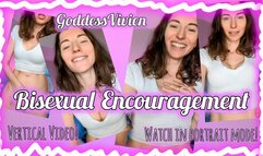 Make Me Bi Vertical Video Gay Encouragement Goddess Vivien Vee Suck Cock for Me Watch in Portrait Mode
