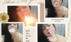 When I met you SMOKING MARLBORO RED -AUDIBLE VIDEO- POV ~ RP